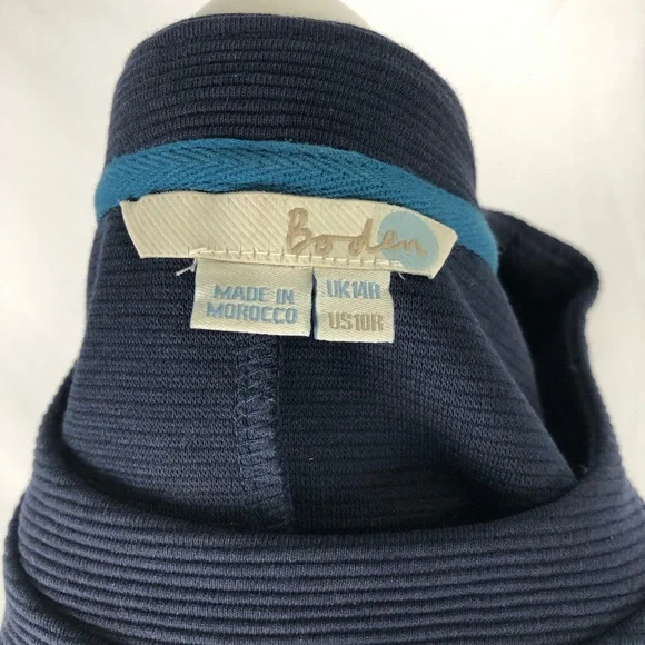 Boden Ottoman Ribbed A-Line Dress - Picture 5 of 7